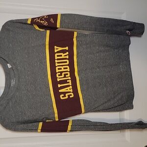 Gray Salisbury Univserity S Long Sleeve Shirt